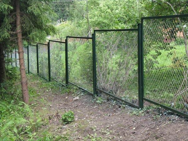 Секции заборные